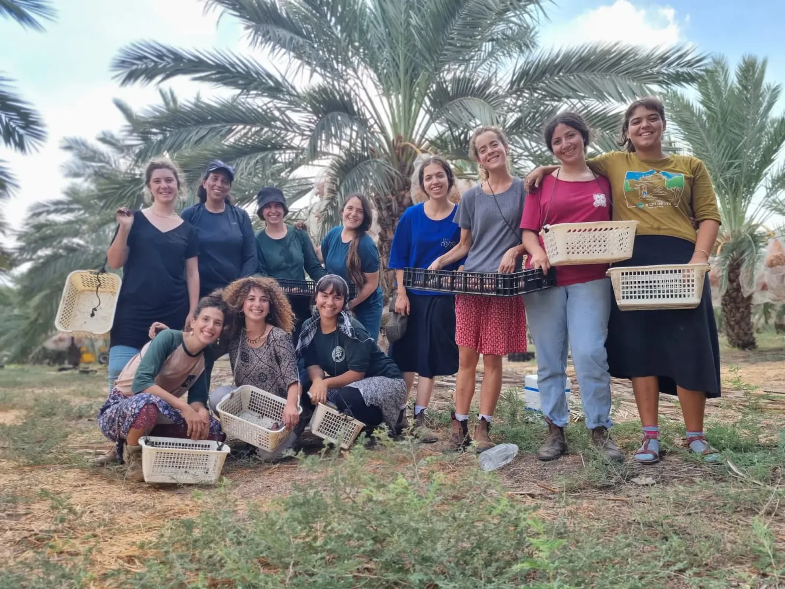 צוות משק תמר חסון בגדיד במנחמיה